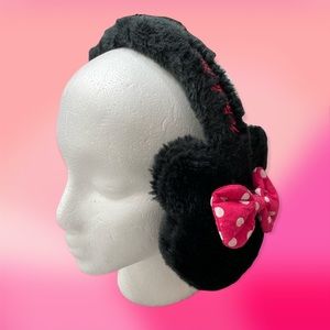 Minnie Mouse Earmuffs Girls 4 - 16 Extra Padded Ear Coverings Winter Earmuffs